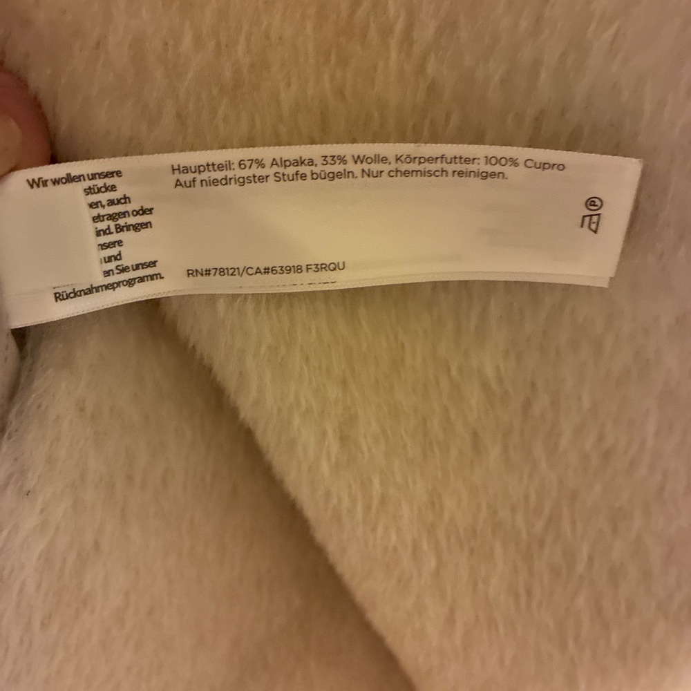 Eileen Fisher Alpaca and Wool Shawl collar Coat - Picture 5 of 7